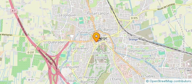 localisation de l'entreprise MADAME LUCIE BADOR  ORANGE