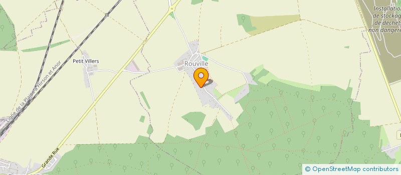 localisation de l'entreprise MADAME LUCIE BAGUET  ROUVILLE