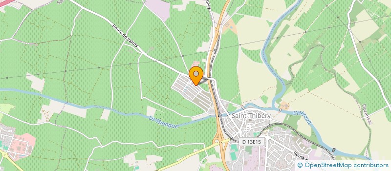 localisation de l'entreprise MADAME LUCIE BARASCUD  SAINT-THIBERY