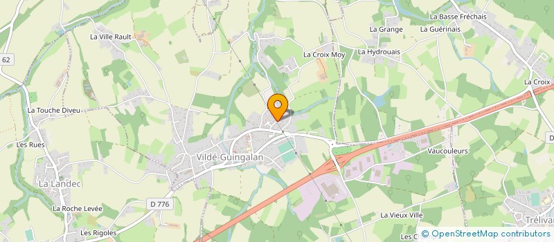 localisation de l'entreprise MADAME LUCIE BARBIER  VILDE-GUINGALAN