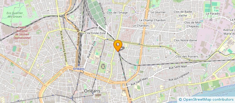 localisation de l'entreprise MADAME LUCIE BARDOT à ORLEANS