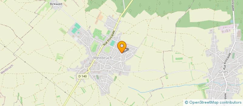 localisation de l'entreprise MADAME LUCIE BARNEWITZ  LAMPERTHEIM