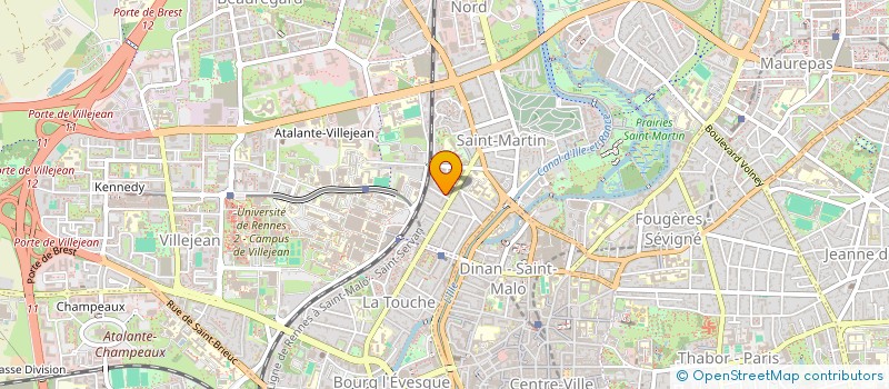 localisation de l'entreprise MADAME LUCIE BASTARD  RENNES