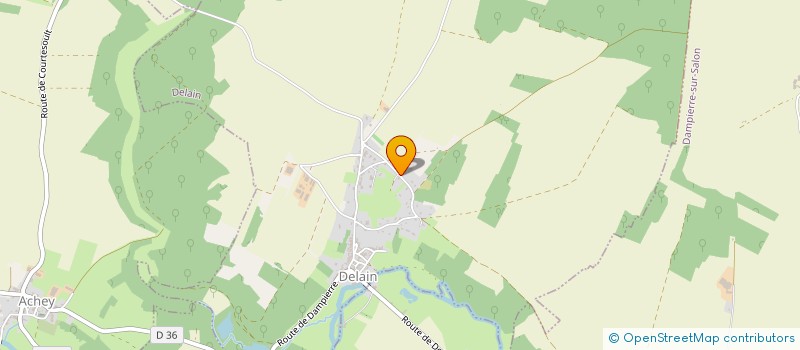 localisation de l'entreprise MADAME LUCIE BATAILLE  DELAIN