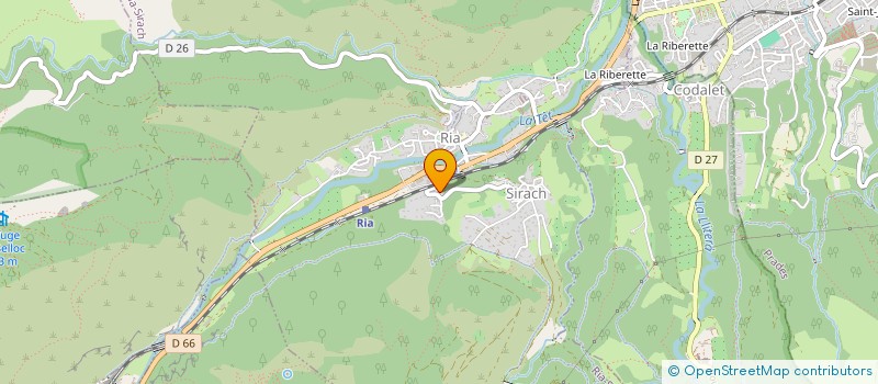 localisation de l'entreprise MADAME LUCIE BATISTE  RIA-SIRACH