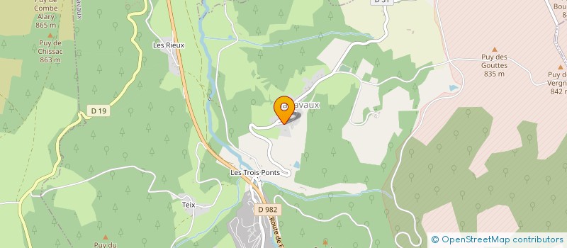 localisation de l'entreprise MADAME LUCIE BAUDRY à CLAIRAVAUX