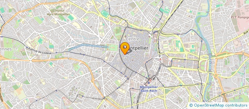 localisation de l'entreprise MADAME LUCIE BELLIARDO à MONTPELLIER