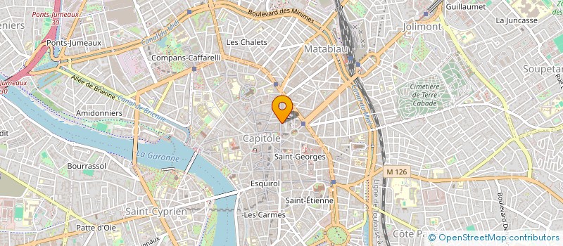 localisation de l'entreprise MADAME LUCIE BENABDELMALEK  TOULOUSE