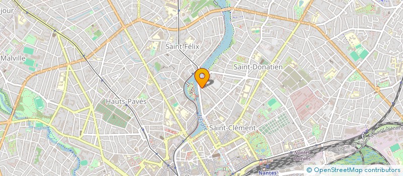 localisation de l'entreprise MADAME LUCIE BENETEAUD  NANTES