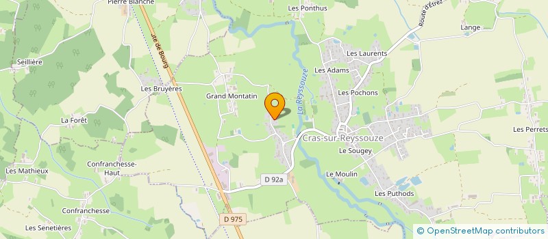 localisation de l'entreprise MADAME LUCIE BENIER  BRESSE VALLONS