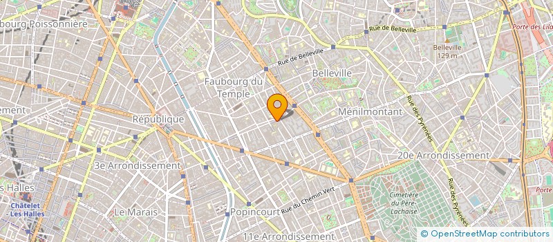 localisation de l'entreprise MADAME LUCIE BERGER  PARIS