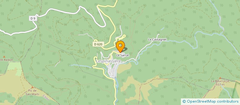 localisation de l'entreprise MADAME LUCIE BERMEJO  LESPINASSIERE