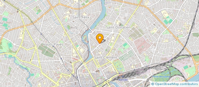 localisation de l'entreprise MADAME LUCIE BERNARD  NANTES