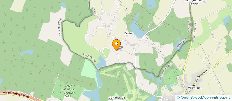 localisation de l'entreprise MADAME LUCIE BERNARDI  SAINT-DOLAY