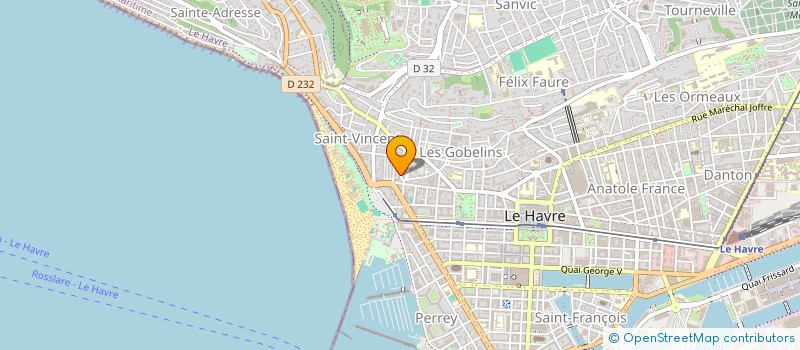 localisation de l'entreprise MADAME LUCIE BERNE  LE HAVRE