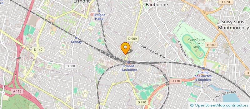 localisation de l'entreprise MADAME LUCIE BERNIER  ERMONT