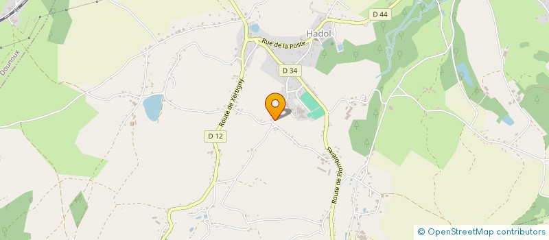 localisation de l'entreprise MADAME LUCIE BERTHIER  HADOL