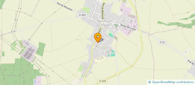 localisation de l'entreprise MADAME LUCIE BILEM  NEUILLY-EN-THELLE