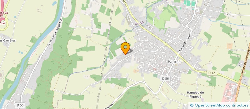 localisation de l'entreprise MADAME LUCIE BIROT  EAUNES