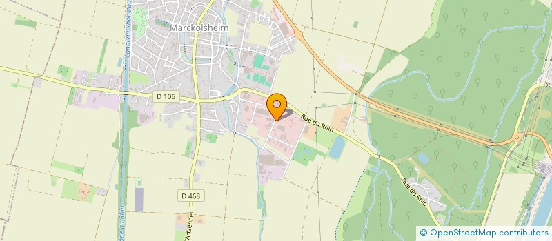 localisation de l'entreprise MADAME LUCIE BITTE EDEL  MARCKOLSHEIM