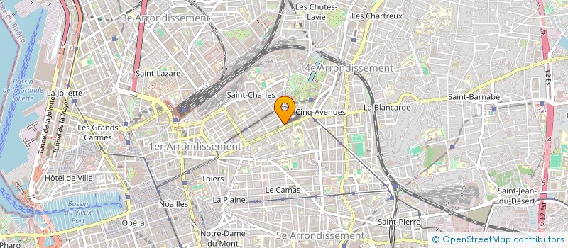 localisation de l'entreprise MADAME LUCIE BITUNJAC à MARSEILLE