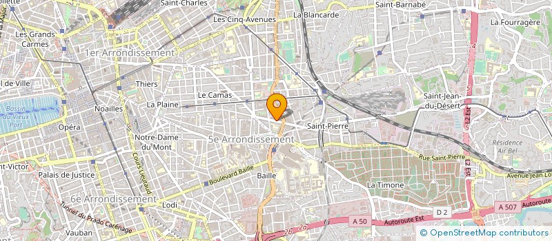 localisation de l'entreprise MADAME LUCIE BOEHM à MARSEILLE
