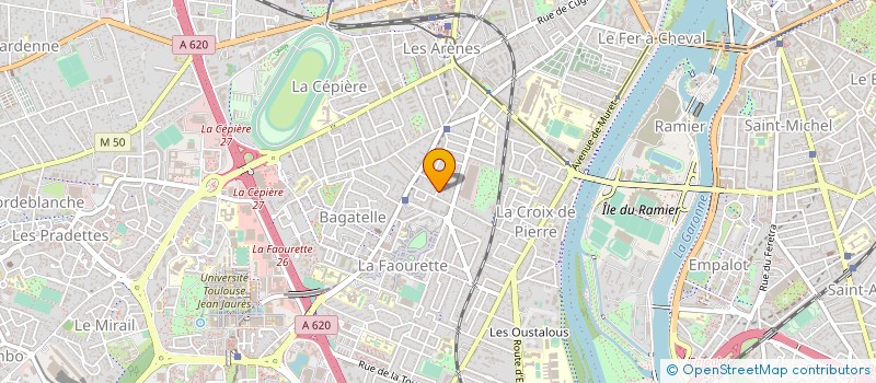 localisation de l'entreprise MADAME LUCIE BONINO à TOULOUSE