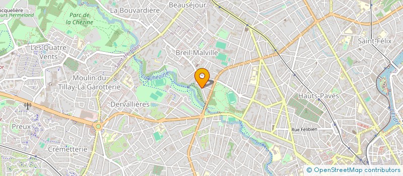 localisation de l'entreprise MADAME LUCIE BONNET à NANTES