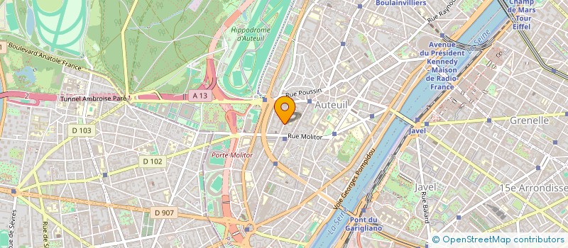 localisation de l'entreprise MADAME LUCIE BORDRON  PARIS