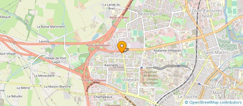 localisation de l'entreprise MADAME LUCIE BOSCHER  RENNES