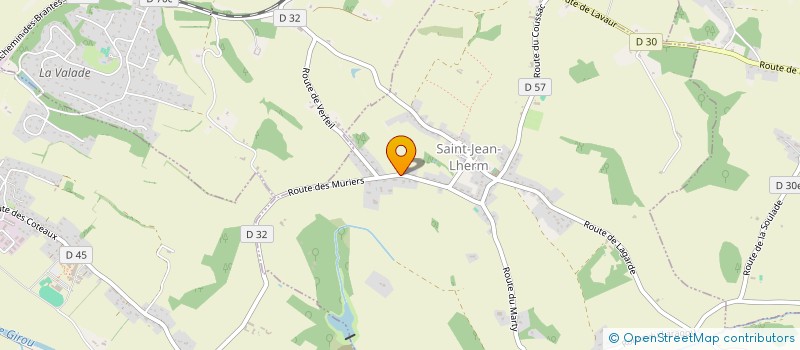 localisation de l'entreprise MADAME LUCIE BOSCHER à SAINT-JEAN-LHERM