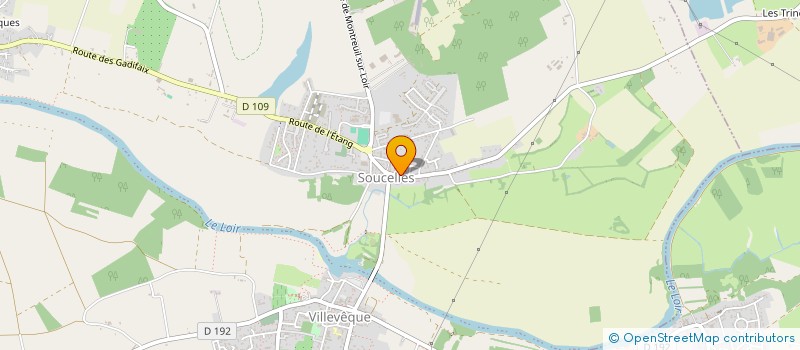 localisation de l'entreprise MADAME LUCIE BOSCHER  ECOUFLANT