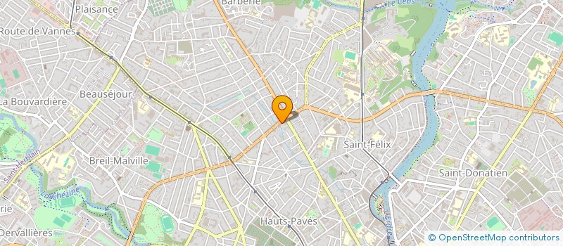 localisation de l'entreprise MADAME LUCIE BOUCHET à NANTES