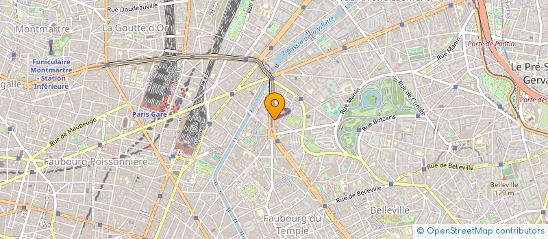 localisation de l'entreprise MADAME LUCIE BOUCLET  PARIS