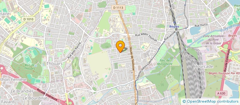 localisation de l'entreprise MADAME LUCIE BOUEY  VILLENAVE-D'ORNON