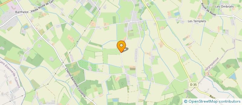 localisation de l'entreprise MADAME LUCIE BOUNAUDET à NEGREPELISSE