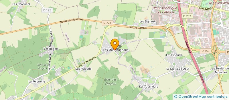 localisation de l'entreprise MADAME LUCIE BOURGEADE  PESSINES