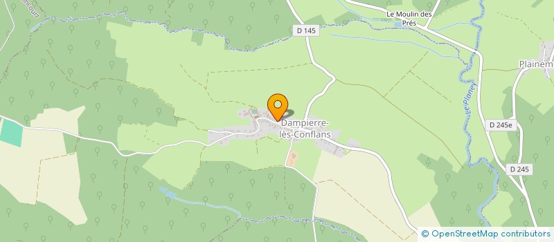 localisation de l'entreprise MADAME LUCIE BOUVARD  BOULIGNEY