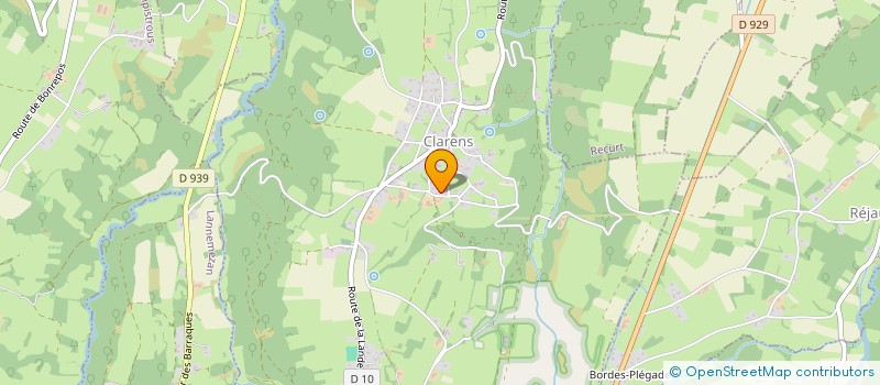 localisation de l'entreprise MADAME LUCIE BOYER  CLARENS