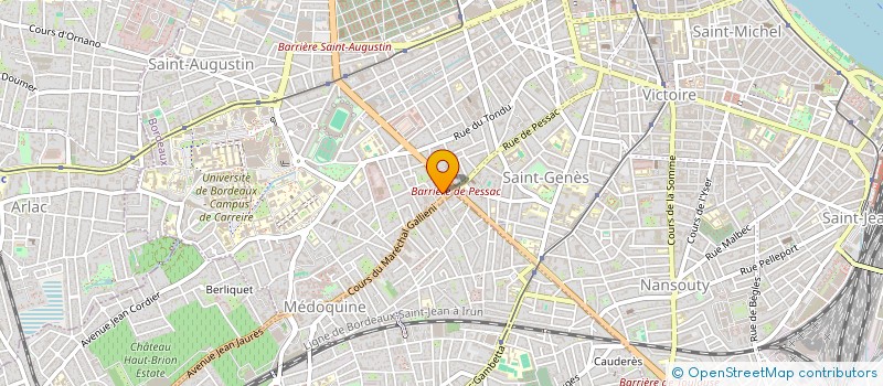 localisation de l'entreprise MADAME LUCIE BRAYET  BORDEAUX