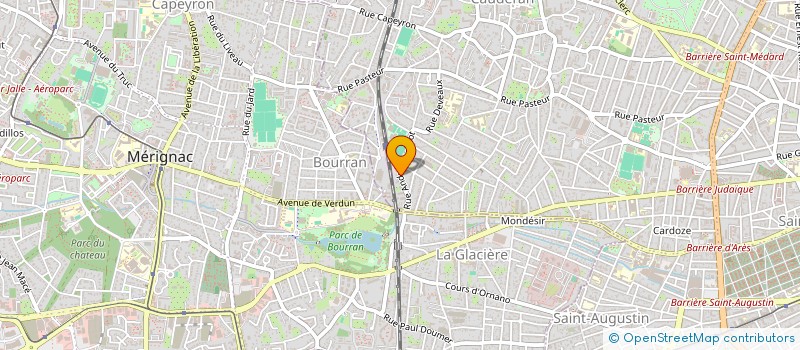 localisation de l'entreprise MADAME LUCIE BREGEON  BORDEAUX