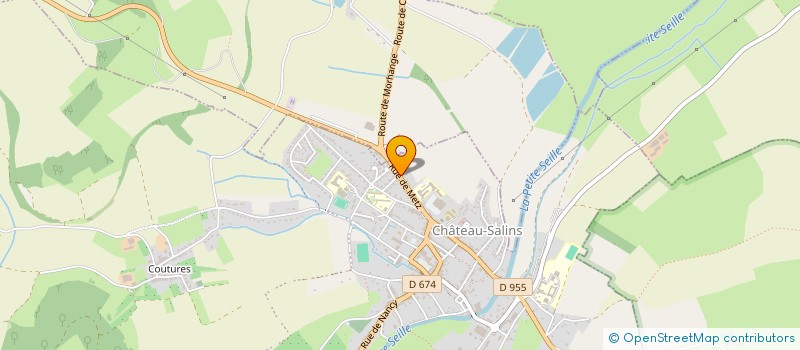 localisation de l'entreprise MADAME LUCIE BRELLE  CHATEAU-SALINS
