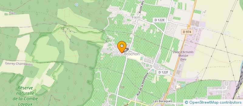 localisation de l'entreprise MADAME LUCIE BREUIL  BROCHON