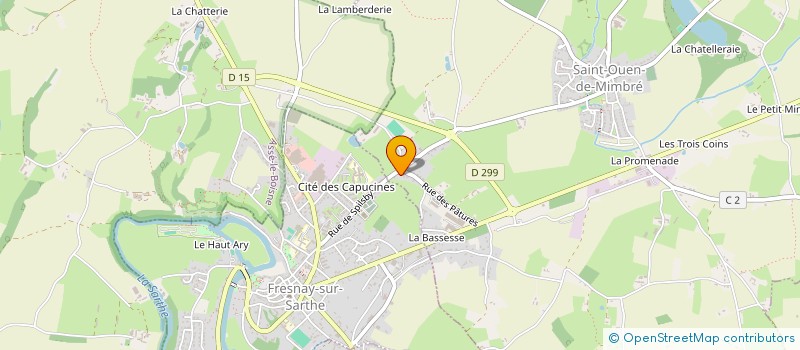 localisation de l'entreprise MADAME LUCIE BRION  SAINT-OUEN-DE-MIMBRE