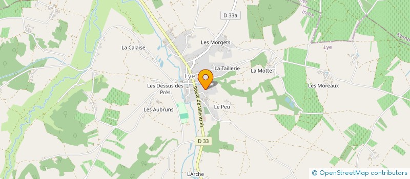 localisation de l'entreprise MADAME LUCIE BRISSON à LYE