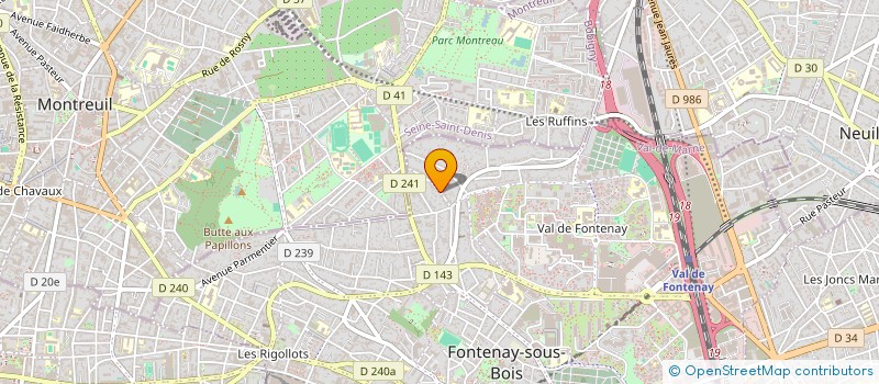 localisation de l'entreprise MADAME LUCIE BRUGALIERES à FONTENAY-SOUS-BOIS