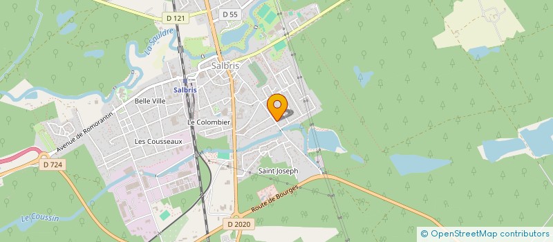 localisation de l'entreprise MADAME LUCIE BRUN  SALBRIS