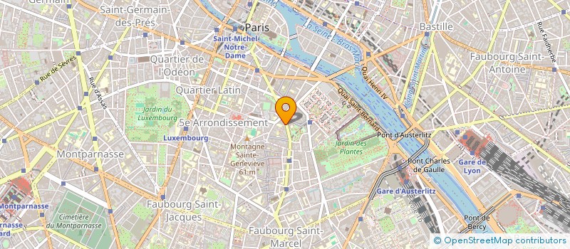 localisation de l'entreprise MADAME LUCIE BRUOT  PARIS