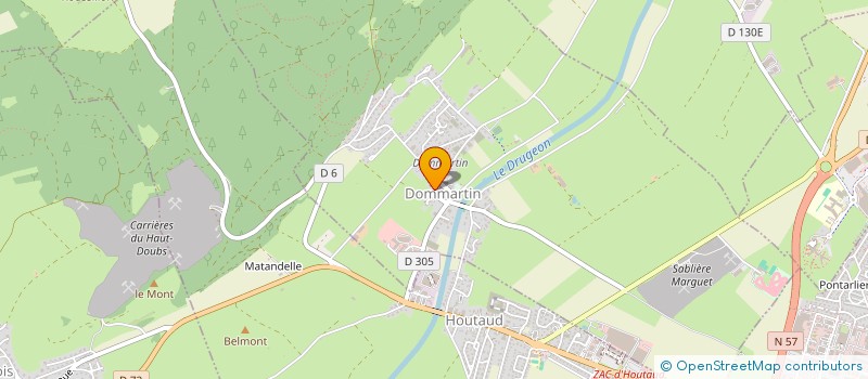 localisation de l'entreprise MADAME LUCIE BULLE-PIOUROT  LES FOURGS