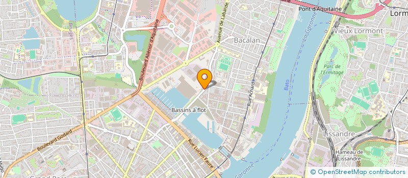 localisation de l'entreprise MADAME LUCIE CABALOU  BORDEAUX